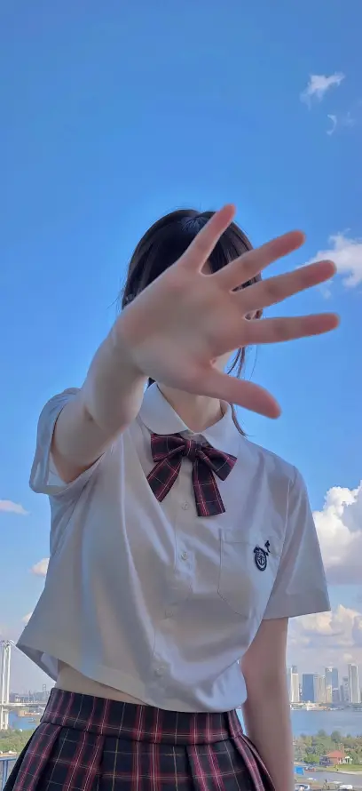 4k城市壁纸 - 壁纸 - 少女 - 户外「哲风壁纸」