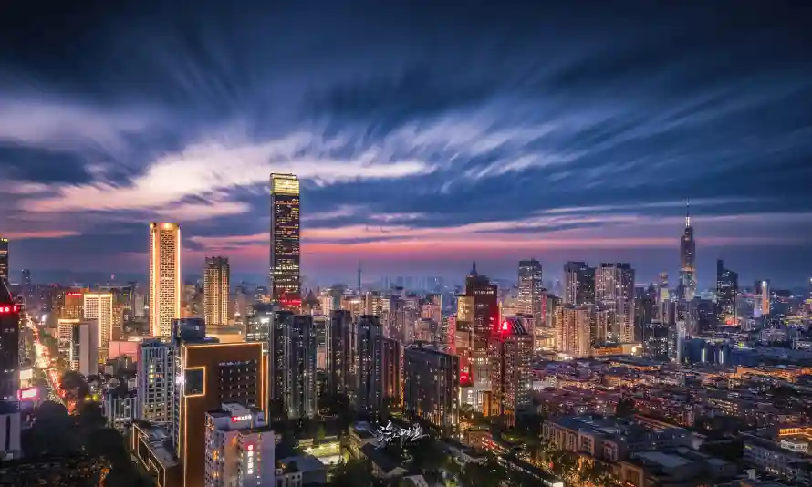 7k俯瞰壁纸-城市 - 壁纸-夜景「哲风壁纸」