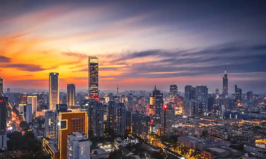 7k俯瞰壁纸-城市 - 壁纸-夜景「哲风壁纸」
