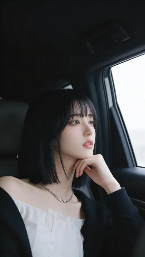4k侧颜壁纸 - 壁纸 - 女生 - 手机「哲风壁纸」
