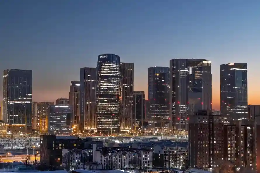 2k城市壁纸-壁纸 - 夜景-灯光「哲风壁纸」
