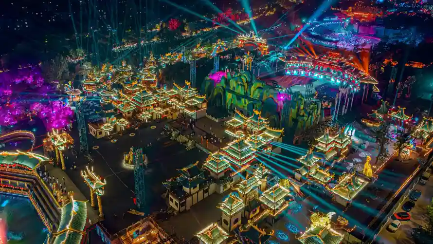 3k壁纸壁纸-多彩 - 夜景-开封「哲风壁纸」