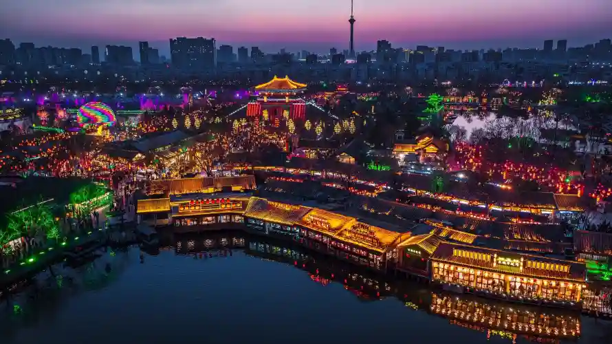 3k古城壁纸-城市 - 壁纸-夜景「哲风壁纸」