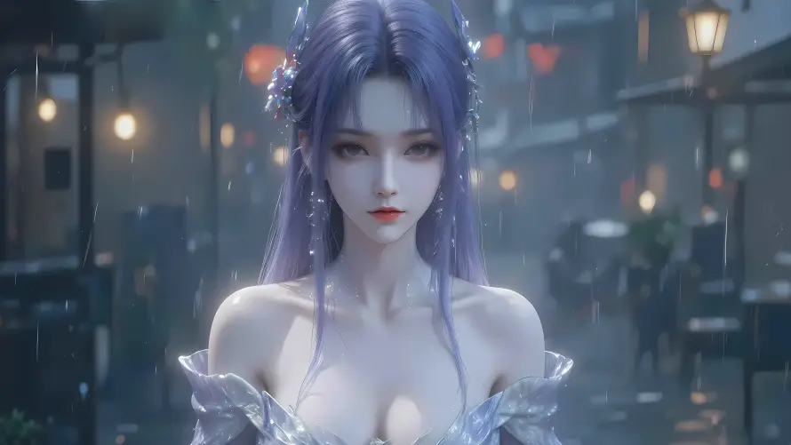7k3D壁纸-国风 - 御姐-暖灯「哲风壁纸」
