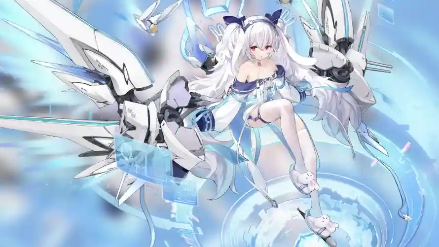 4k少女壁纸-拉菲 - 猫耳-白发「哲风壁纸」