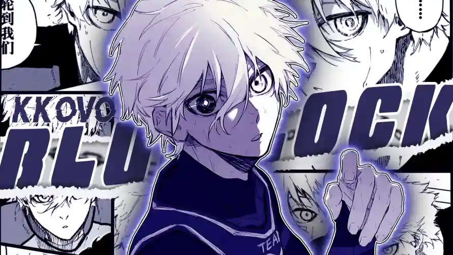 3k漫画壁纸-白发 - 蓝调-黑白漫「哲风壁纸」
