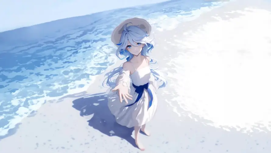 3k原神壁纸-夏日 - 沙滩-海滩「哲风壁纸」
