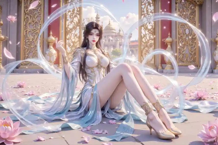 4k仙女壁纸-古风 - 国漫-花瓣「哲风壁纸」