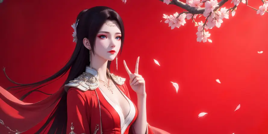 9k云韵壁纸-古风 - 国风-桃花「哲风壁纸」