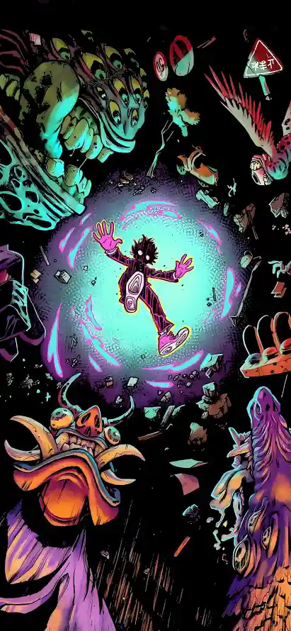 4k奇幻壁纸 - 手绘 - 漫画 - 潮酷「哲风壁纸」
