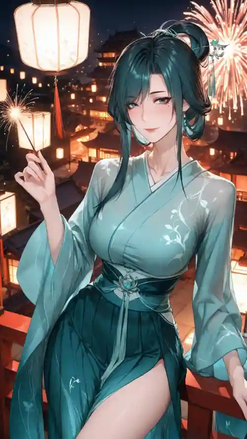 4k壁纸壁纸 - 夜景 - 手机 - 汉服「哲风壁纸」