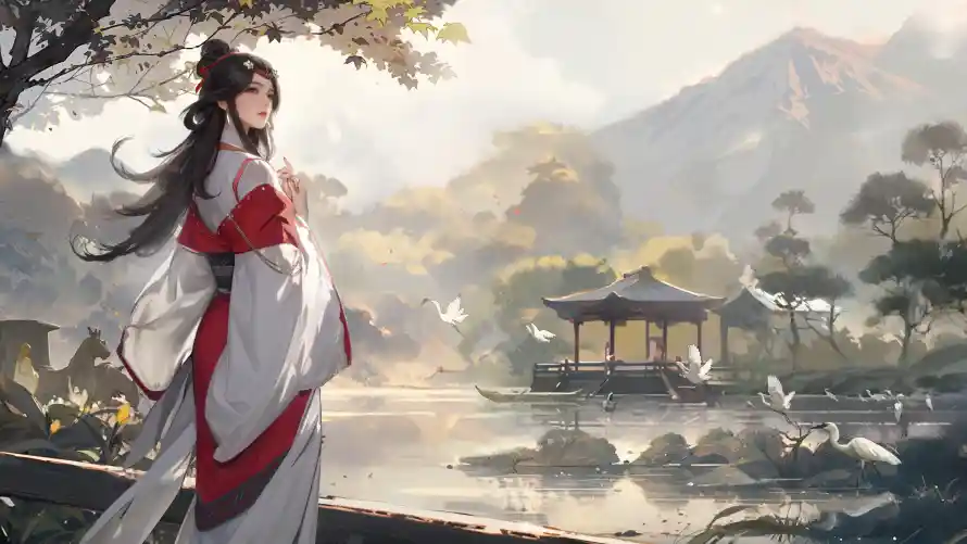 4k动漫壁纸-古装 - 古风-山水「哲风壁纸」