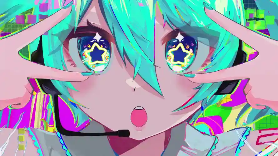 3k幻彩壁纸-撞色 - 二次元-手绘风「哲风壁纸」