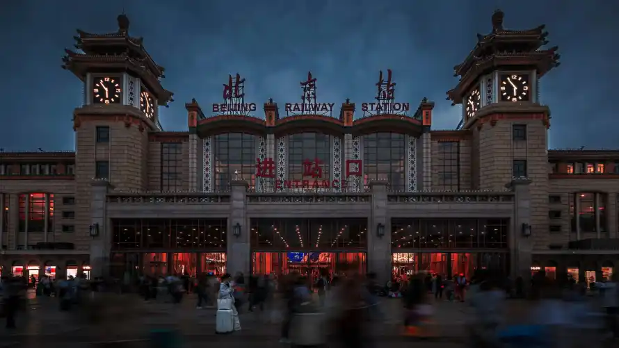 4k人流壁纸-傍晚 - 北京-壁纸「哲风壁纸」
