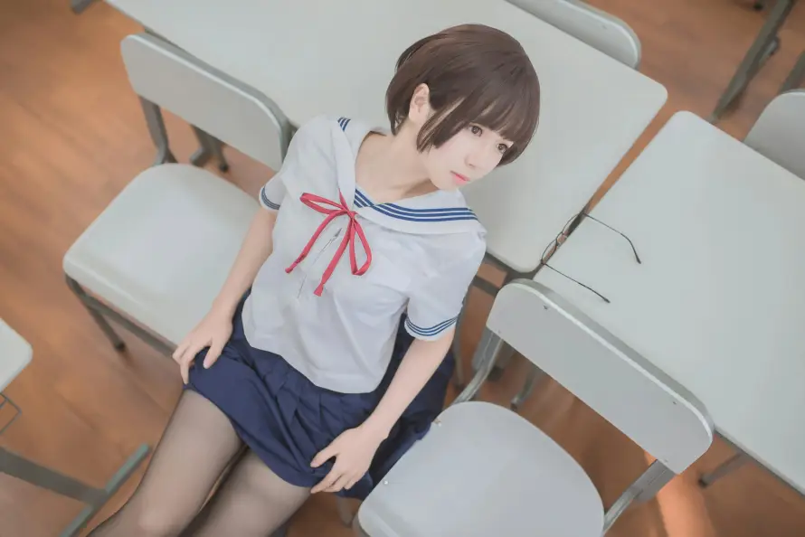 6k室内壁纸-jk - 少女-教室「哲风壁纸」