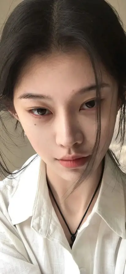 4k清冷壁纸 - 痣 - 素颜 - 美女「哲风壁纸」