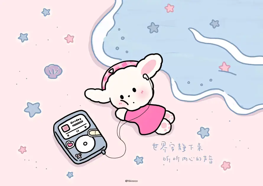 4k休闲壁纸-兔子 - 卡通-可爱「哲风壁纸」