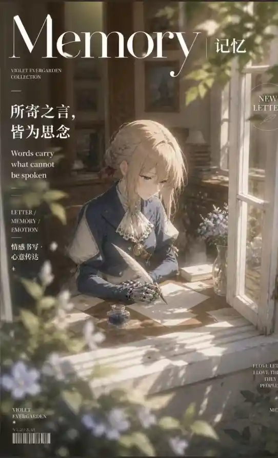 4k写信壁纸 - 复古 - 思念 - 暖光「哲风壁纸」