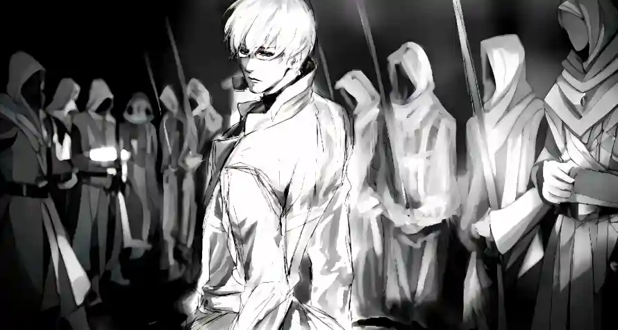 5k和服壁纸-男性 - 眼镜-蓝染「哲风壁纸」