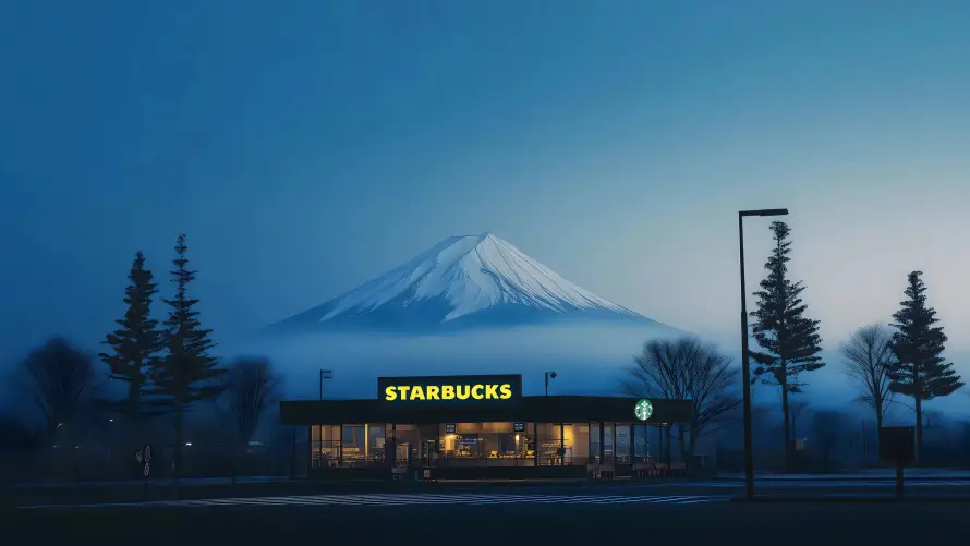4k傍晚壁纸-松树 - 街景-质感「哲风壁纸」