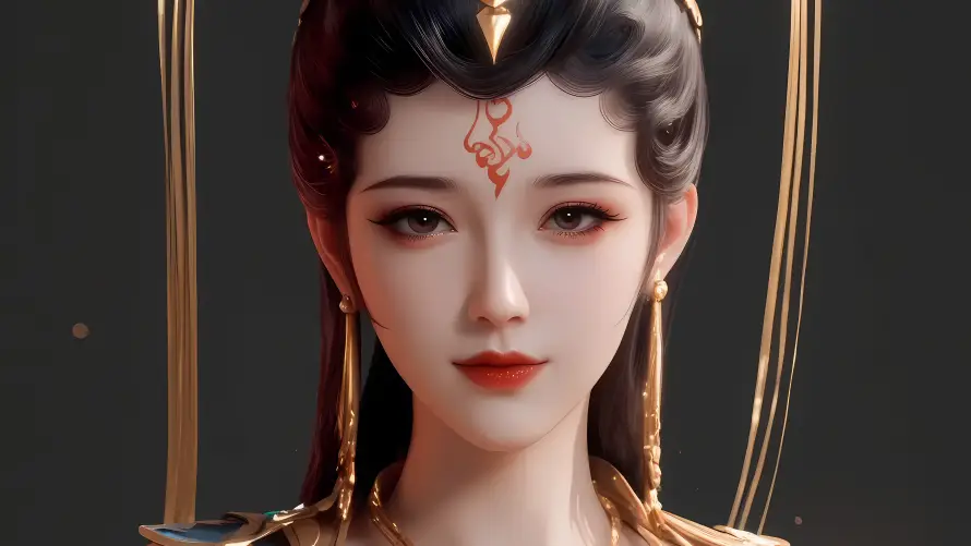 5k古装壁纸-古风 - 国漫-女娲「哲风壁纸」