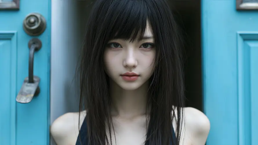 3k人像壁纸-吊带 - 壁纸-少女「哲风壁纸」