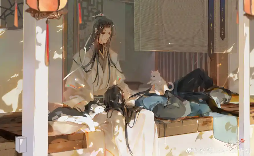 5k双人壁纸-古装 - 古风-墨燃「哲风壁纸」