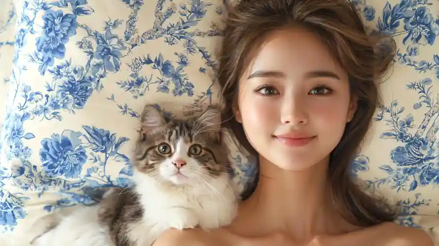 2k壁纸壁纸-少女 - 居家-治愈「哲风壁纸」
