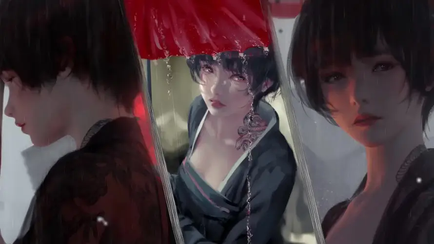 2k刺青壁纸-国风 - 女性-小绿「哲风壁纸」