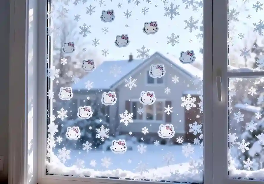 2k下雪壁纸-冬日 - 卡通-可爱「哲风壁纸」