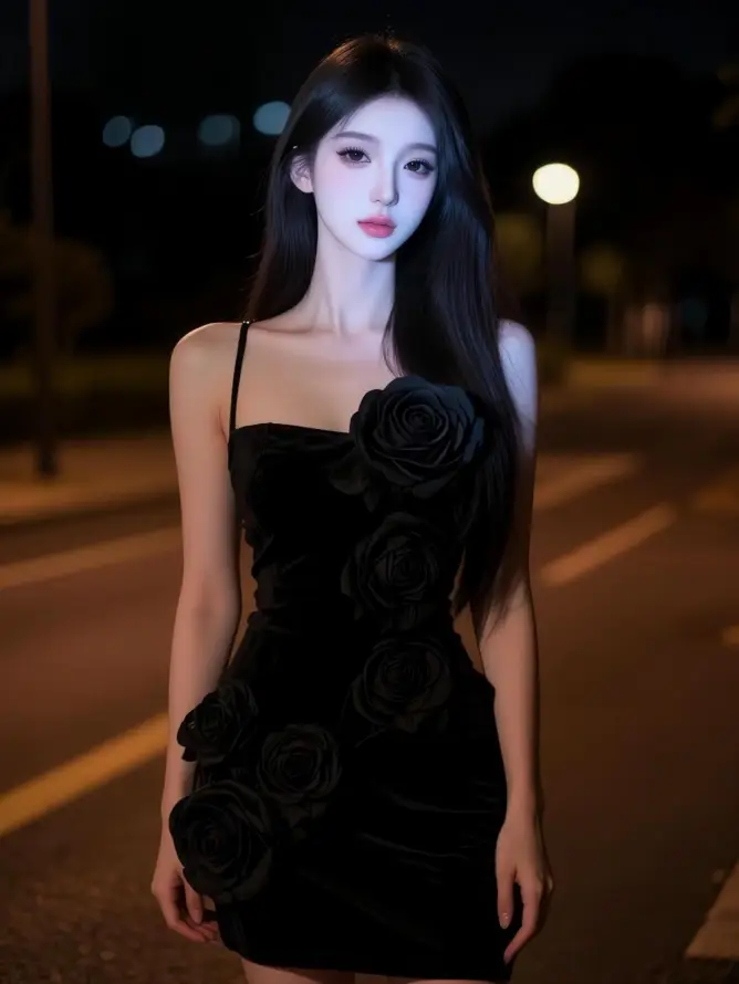 4k人像壁纸 - 壁纸 - 夜晚 - 手机「哲风壁纸」