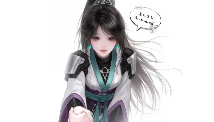 2k国风壁纸-瓦 - 萌-少女「哲风壁纸」