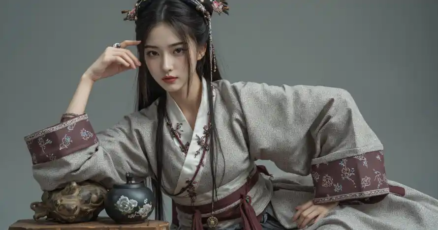 3k发饰壁纸-古装 - 古风-国风「哲风壁纸」
