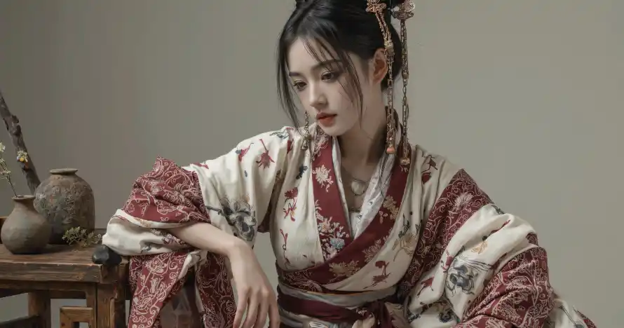 3k发饰壁纸-发髻 - 古风-国风「哲风壁纸」