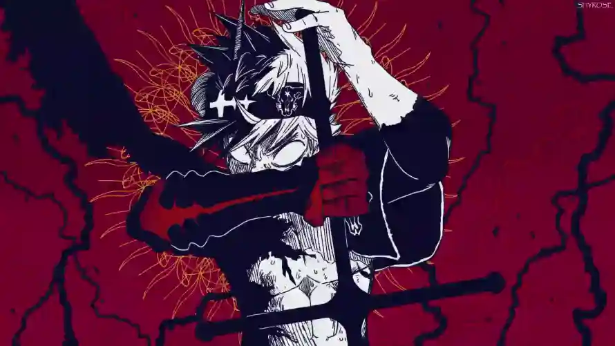 2k少年壁纸-热血 - 短发-武士刀「哲风壁纸」