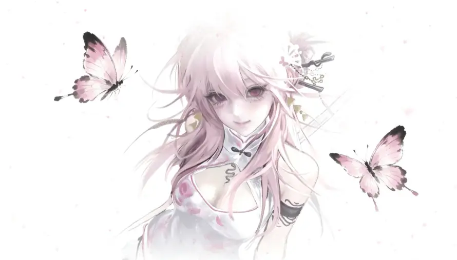 2k发饰壁纸-国风 - 少女-插画「哲风壁纸」