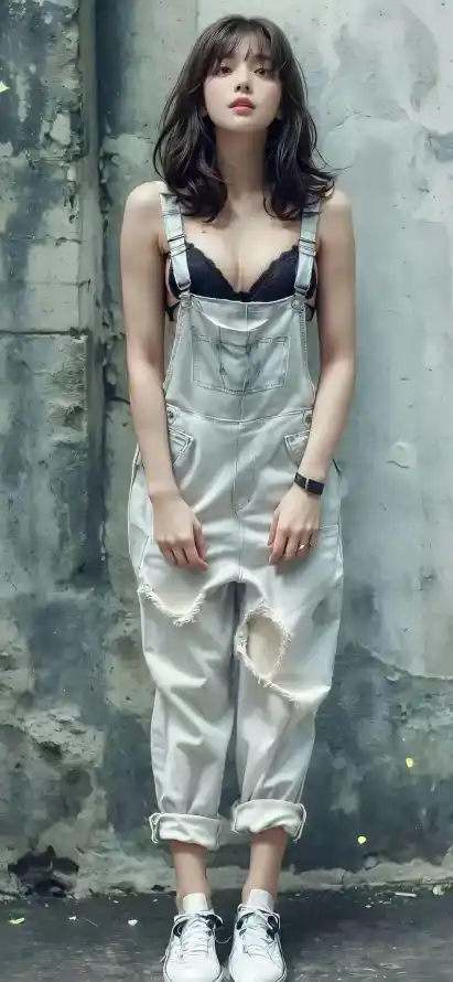 4k人像壁纸 - 卷发 - 手表 - 美女「哲风壁纸」
