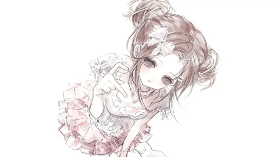 2k可爱壁纸-萌 - 少女-手绘「哲风壁纸」