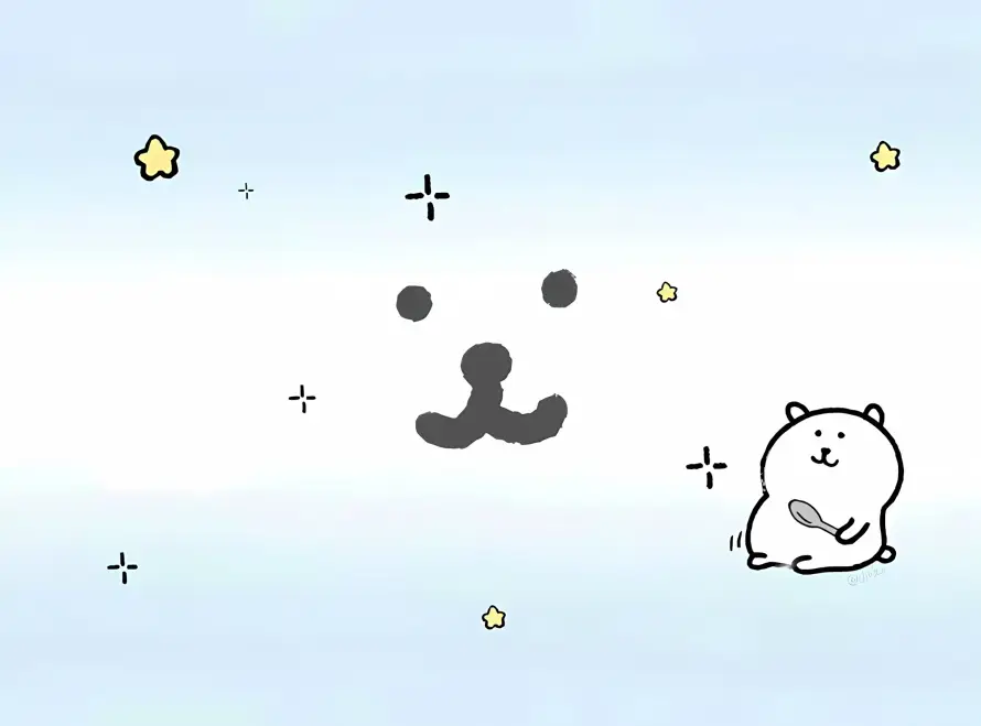 2k卡通壁纸-可爱 - 手绘-星星「哲风壁纸」