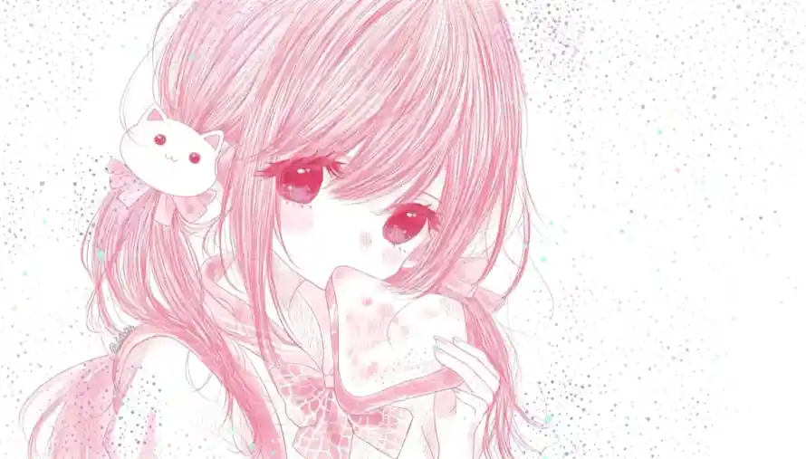 2k发饰壁纸-萌 - 可爱-少女「哲风壁纸」
