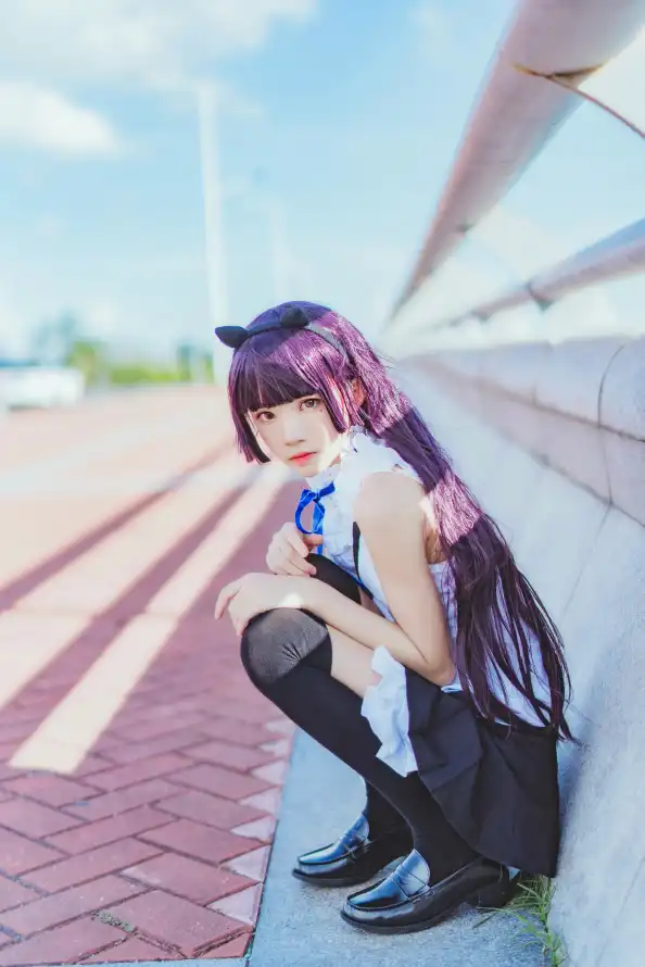 4k俺妹壁纸 - 少女 - 户外 - 猫耳「哲风壁纸」