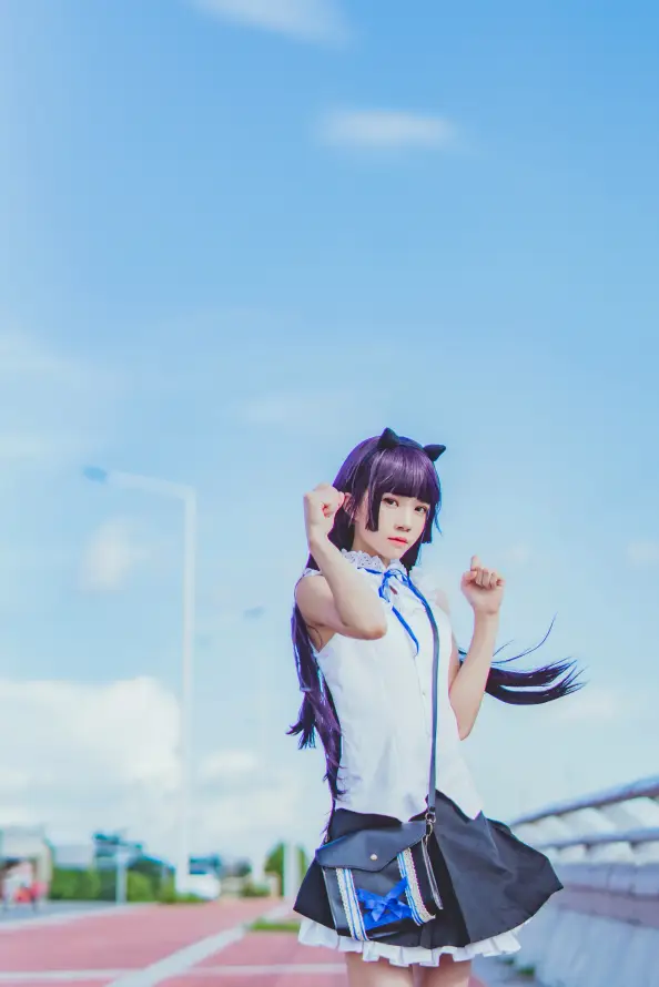 4k可爱壁纸 - 少女 - 户外 - 猫娘「哲风壁纸」