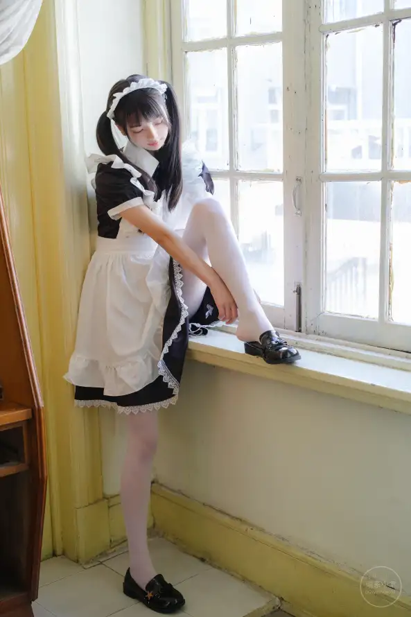 4k发箍壁纸 - 女仆 - 室内 - 少女「哲风壁纸」