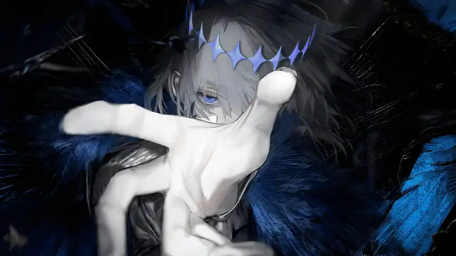 4k妖精壁纸-白发 - 羽毛-FGO「哲风壁纸」