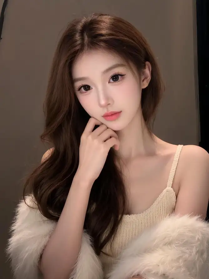 4k壁纸壁纸 - 少女 - 手机 - 棕发「哲风壁纸」