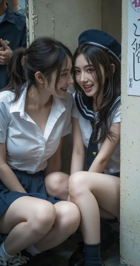 4kjk壁纸 - 制服 - 合影 - 壁纸「哲风壁纸」
