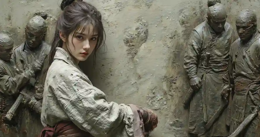 3k侠女壁纸-僧人 - 冷艳-古风「哲风壁纸」