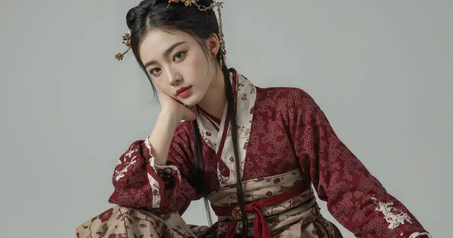 3k人像壁纸-发簪 - 发髻-古风「哲风壁纸」