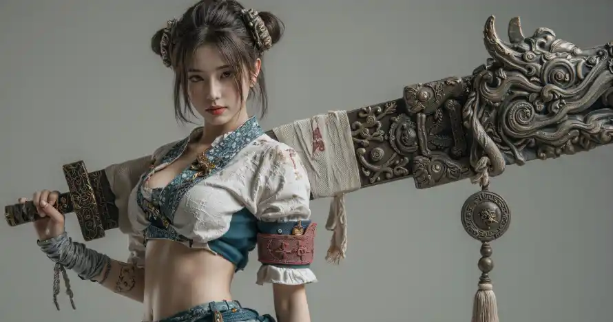 3k古装壁纸-古风 - 壁纸-女侠「哲风壁纸」