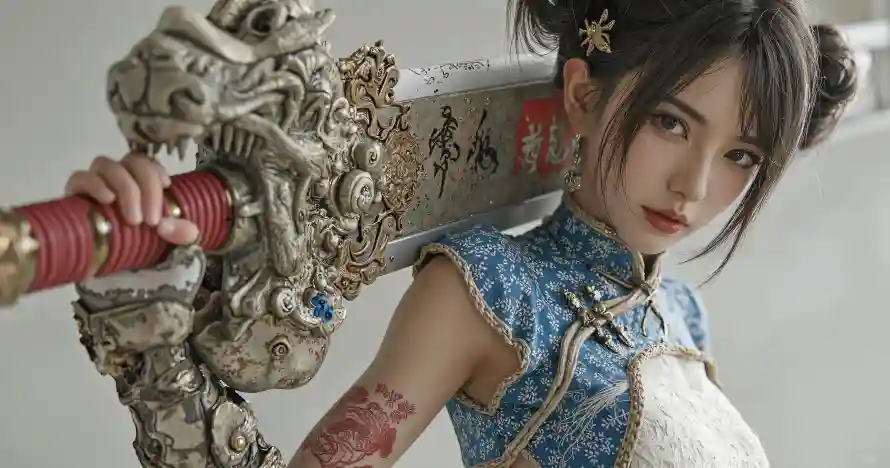 3k国风壁纸-壁纸 - 平板-御姐「哲风壁纸」
